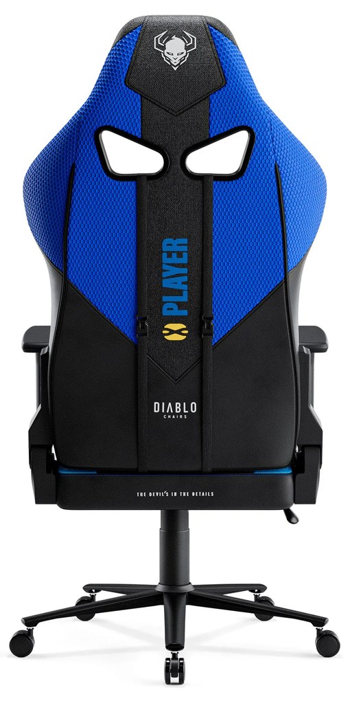 Látkové herné kreslo Diablo X-Player 2.0 Normal Size, Frost Black/ čierne