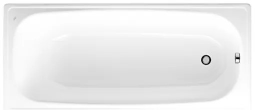 Obdĺžniková vaňa Jika Riga 120x70 cm smaltovaná oceľ ľavá aj pravá H2340200000001, 1 ks