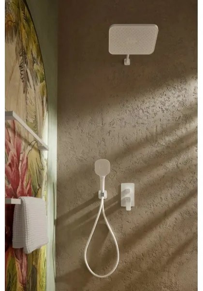 KFA Armatura 4529-501-44 - Sprchová súprava s podomietkovou batériou MALAGA biela