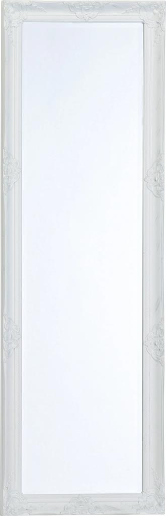Bighome - Zrkadlo MEDLER 170x55 cm - biela, strieborná