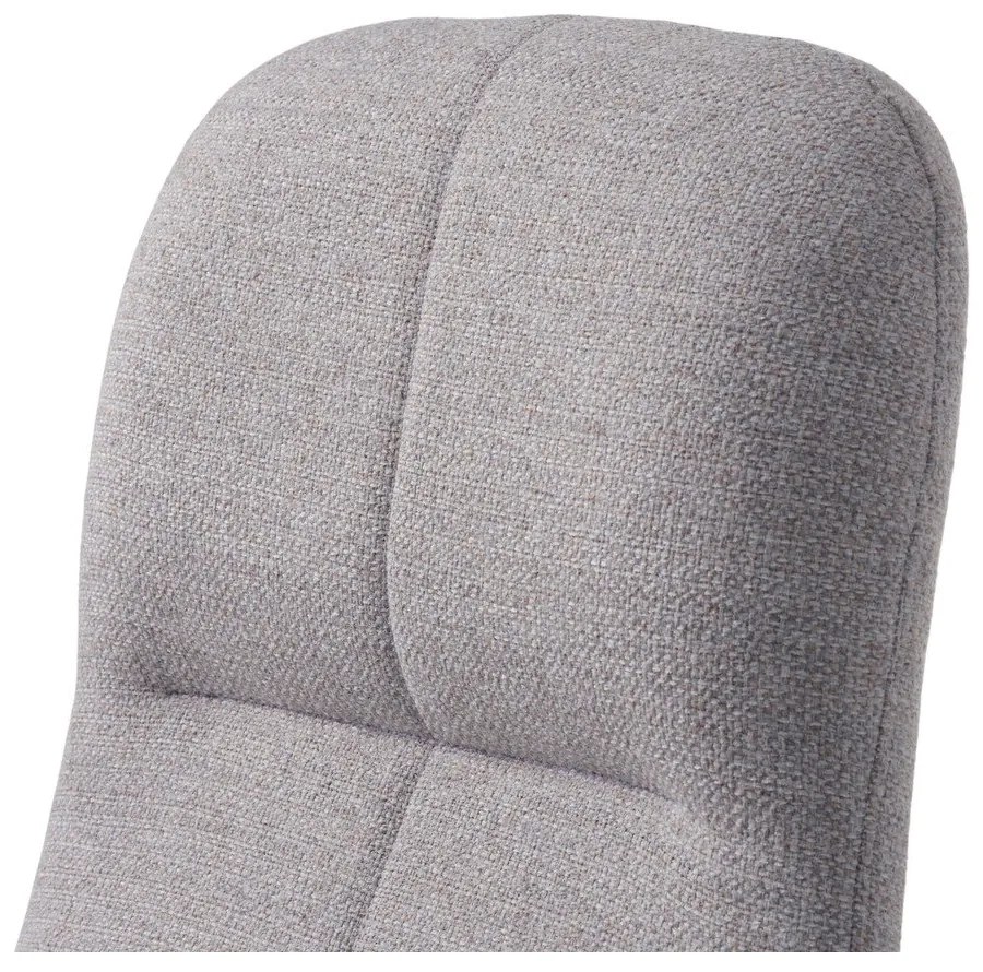 Svetlosivé otočné relaxačné kreslo Manning – Unique Furniture