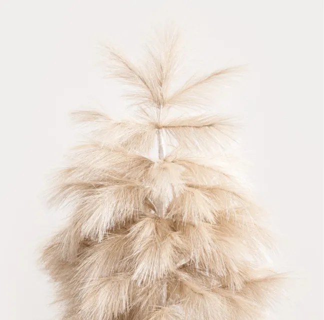 Vianočný stromček CANNE krémový 757556