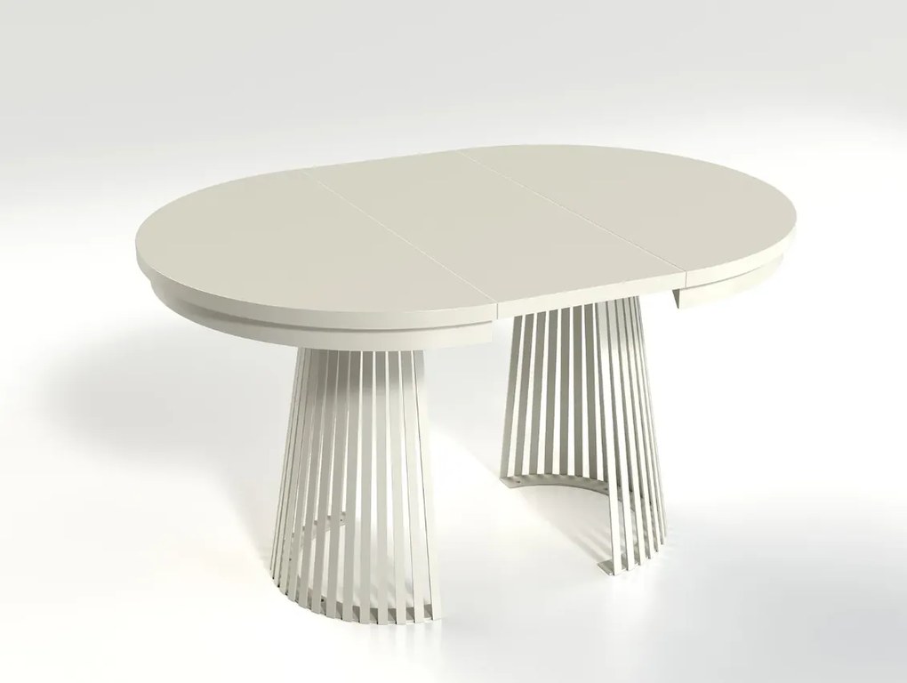 Moderný rozkladací stôl DEMI 100 - 180 cm Farba: Sivá