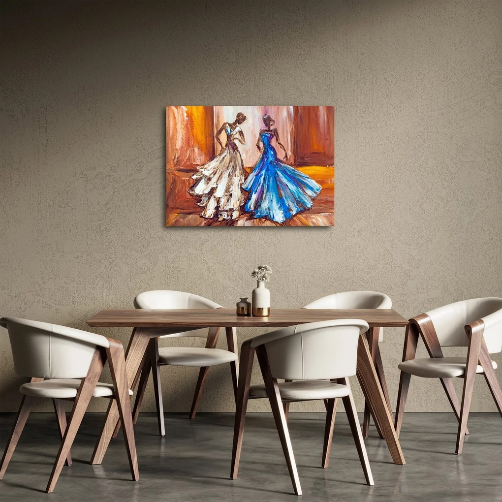 Obraz - Tanečnica, olejomaľba (70x50 cm)