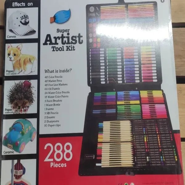 ISO 8643 Sada maľovanie Bellacio ArtCollection 288ks ružová