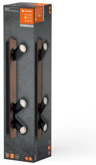 Ledvance - LED Bodové svietidlo DECOR MERCURY 3xGU10/3,4W/230V