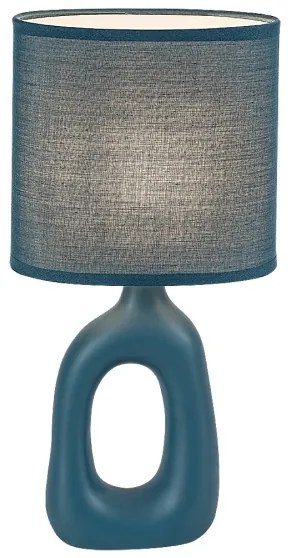 Rabalux 74072 - Stolná lampa SYLIRA 1xE14/40W/230V modrá