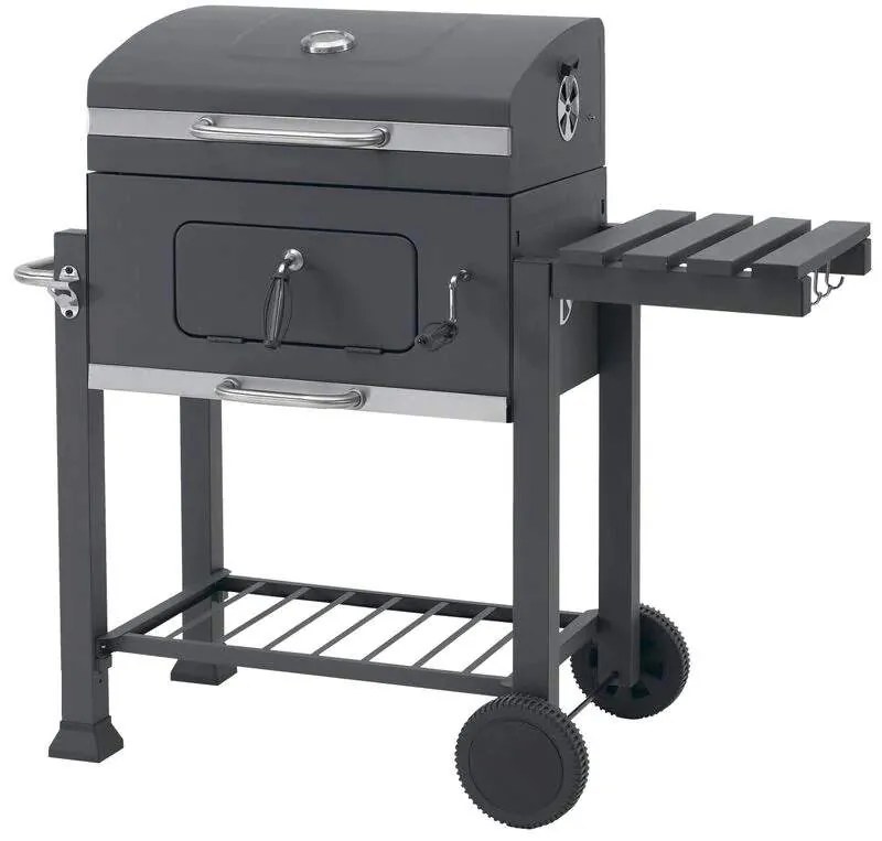 ST Gril na drevené uhlie BBQ 117x66x108 cm