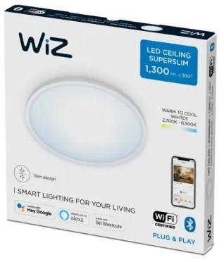 WiZ - LED Stmievateľné stropné svietidlo SUPERSLIM LED/14W/230V 2700-6500K Wi-Fi