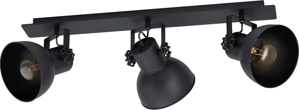XXXLutz BODOVÉ SVIETIDLO, 3x40 W/E27, 75,0/9,0 cm Eglo - Online Only bytové doplnky - 003348219403