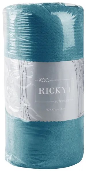 Deka RICKY 1 tyrkysová