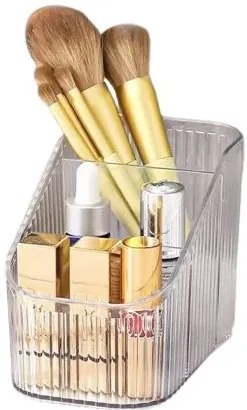 Zeller Present Kozmetický stojan, organizér na stôl s 3 priehradkami PETITE