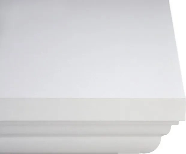 Vysoká vitrína Landwood, biela