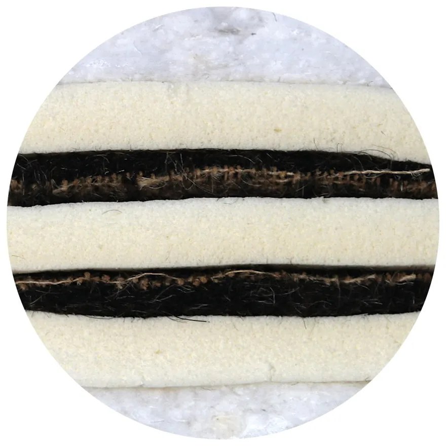 Biely mäkký futónový matrac 90x200 cm Triple latex – Karup Design