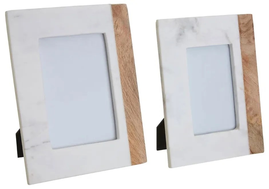 Kamenný rámček v bielo-prírodnej farbe 20x25 cm Sena – Premier Housewares