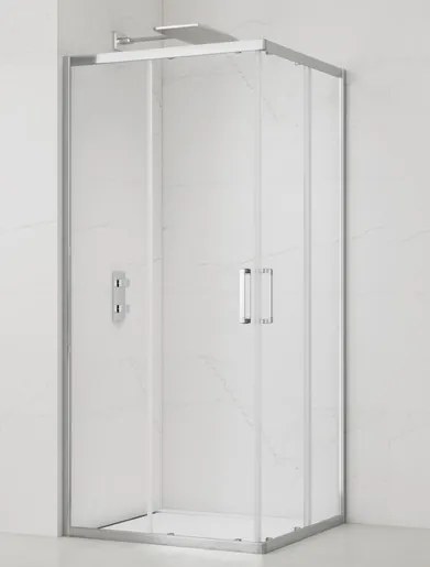 Sprchový kút štvorec 80x80 cm SAT TEX SIKOTEXQ80CRT