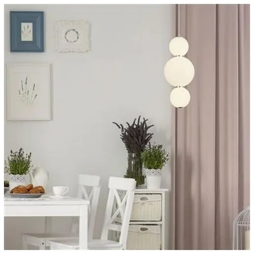 Searchlight 51022-3CC - LED Luster na lanku SNOWBALL LED/18W/230V