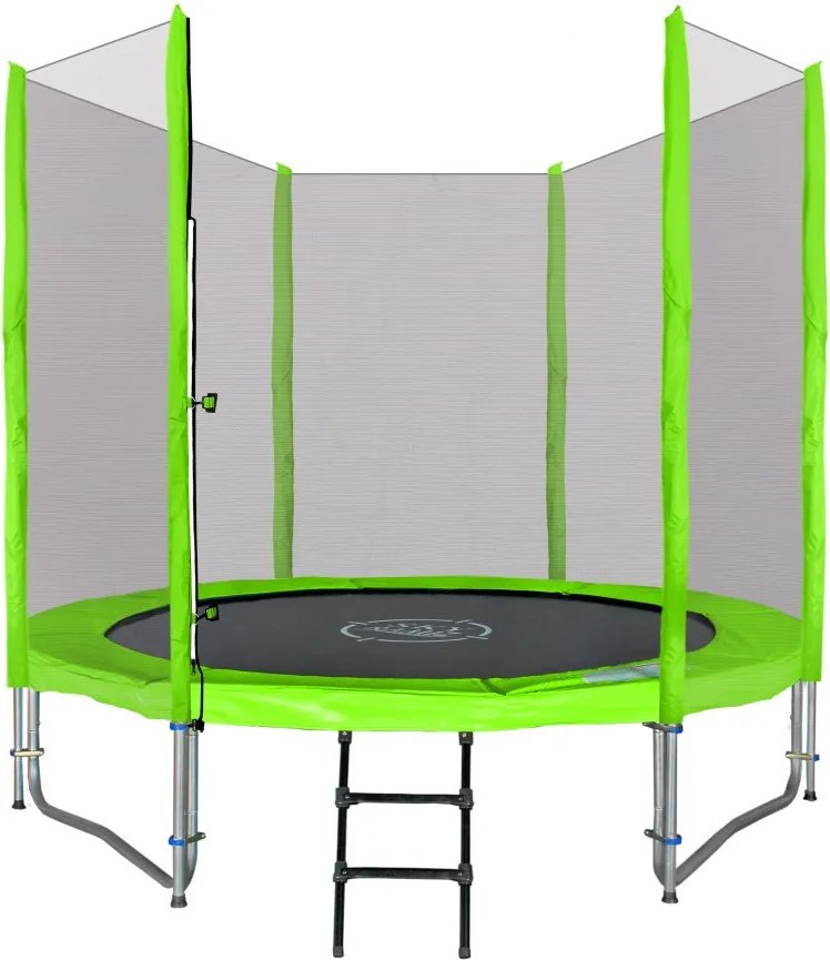 Ramiz SkyRamiz 244cm 8FT záhradná trampolína pre deti Zelená + príslušenstvo