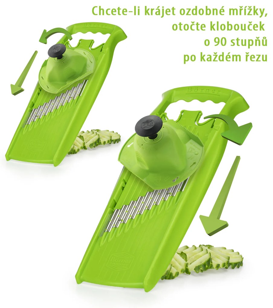 Börner DecoStar vlnky/mriežky PowerLine Farba: Oranžová