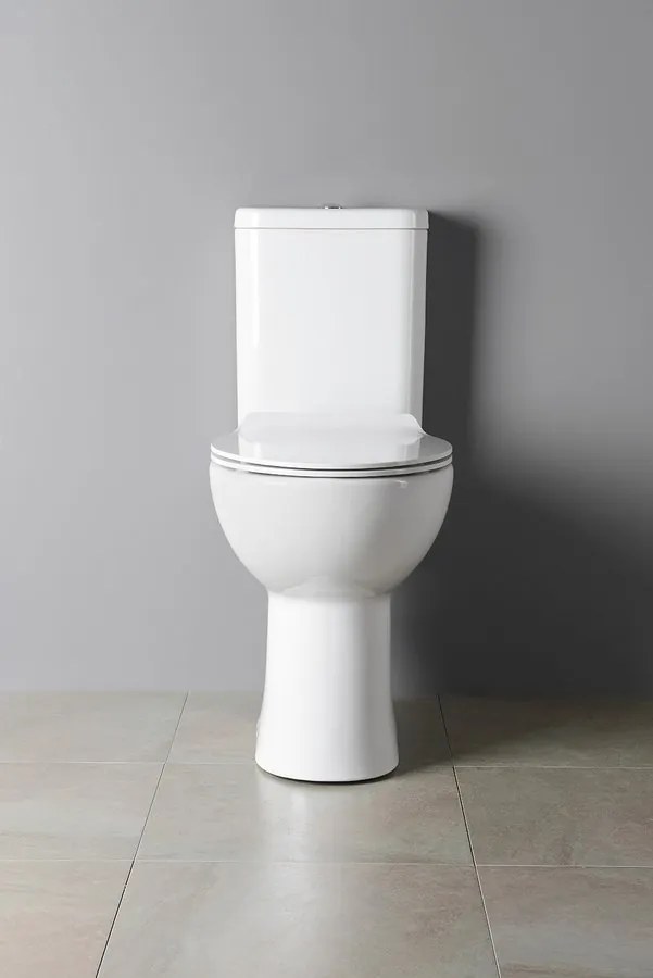 Cersanit Etiuda, WC kombi misa zvýšená pre hendikepovaných, CleanOn bez sedátka, zadný odpad, K11-0221