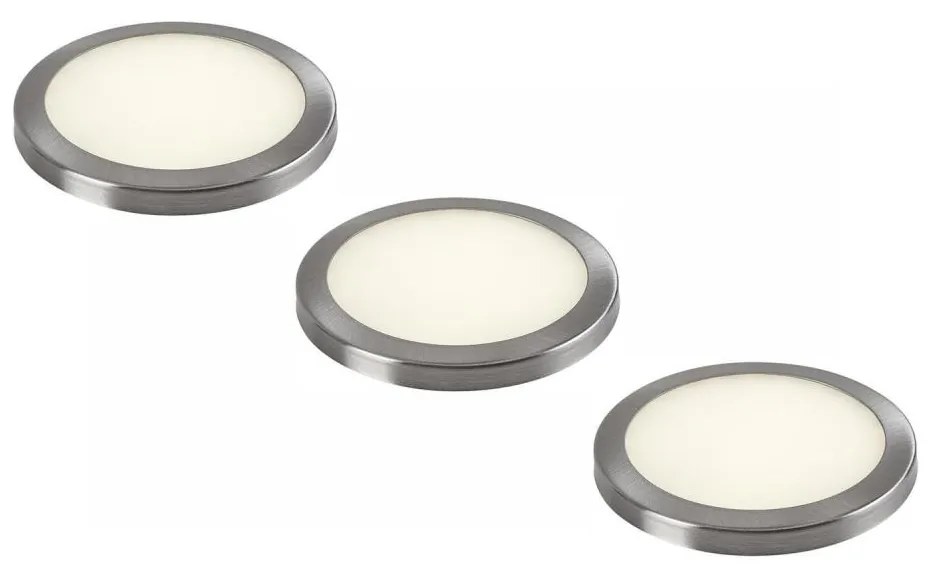Rabalux 78043 - SADA 3x LED Stm. osvetlenie skrine SOCAVI 3xLED/1W/230V 4000K
