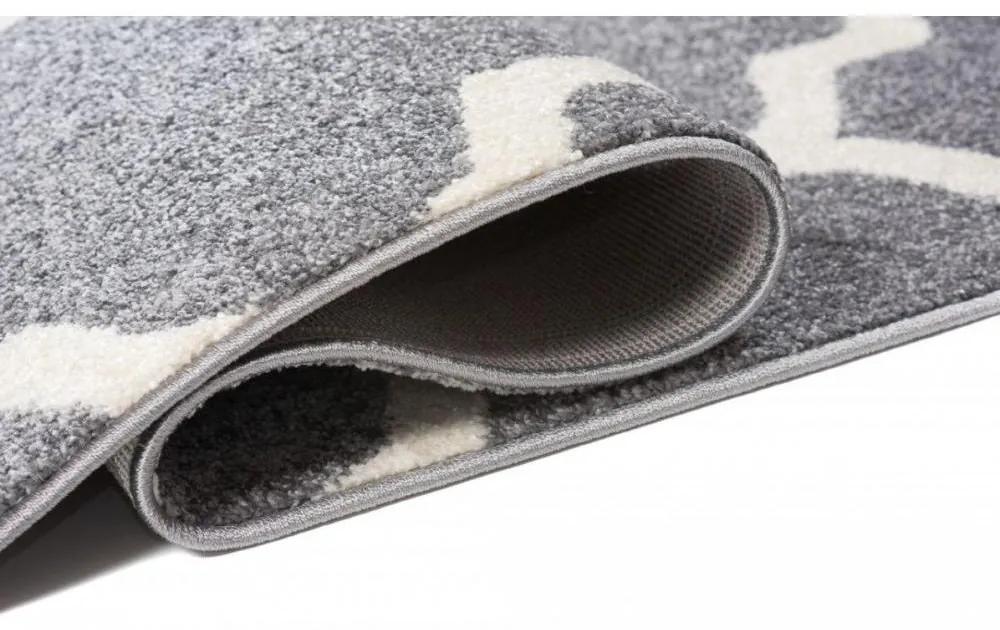 *Kusový koberec Berda šedý 140x190cm