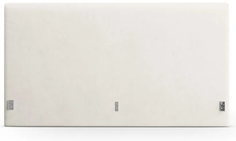 Krémovobiele čalúnené čelo postele 150,5x100 cm Remo – Micadoni