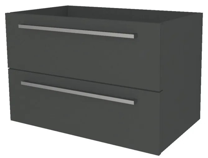 Mereo, Mereo Bino, kúpeľňová skrinka 101 cm, Multidecor, Šedá antracit, MER-CN692SSEAN
