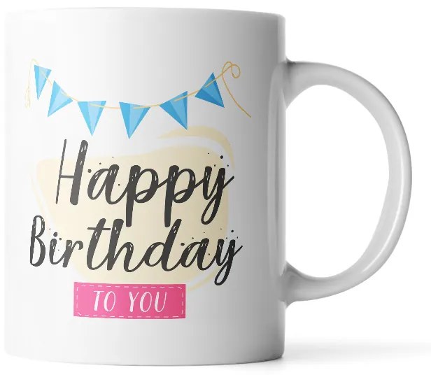 Sablio Hrnek Happy Birthday to you - 330 ml - standard