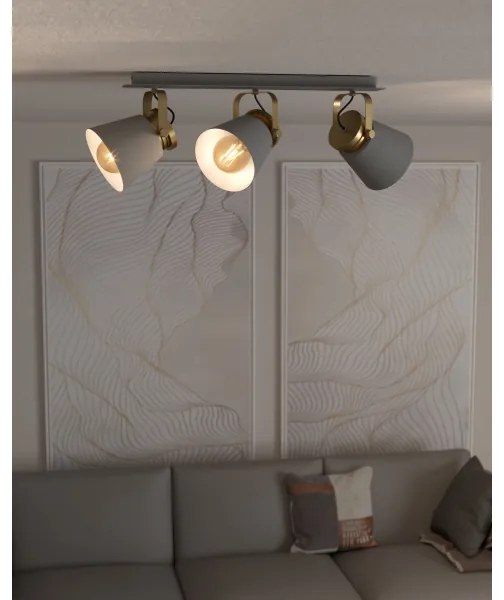 Eglo 43837 - Bodové svietidlo TWICKEN 3xE27/40W/230V