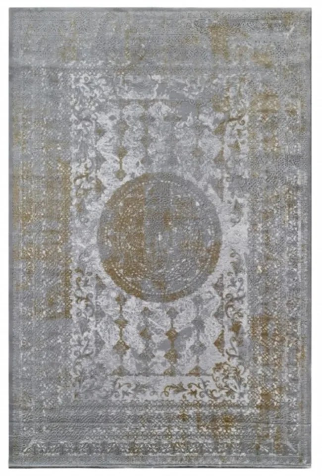 Luxusný kusový koberec akryl Valenzia svetlo sivý 80x150cm