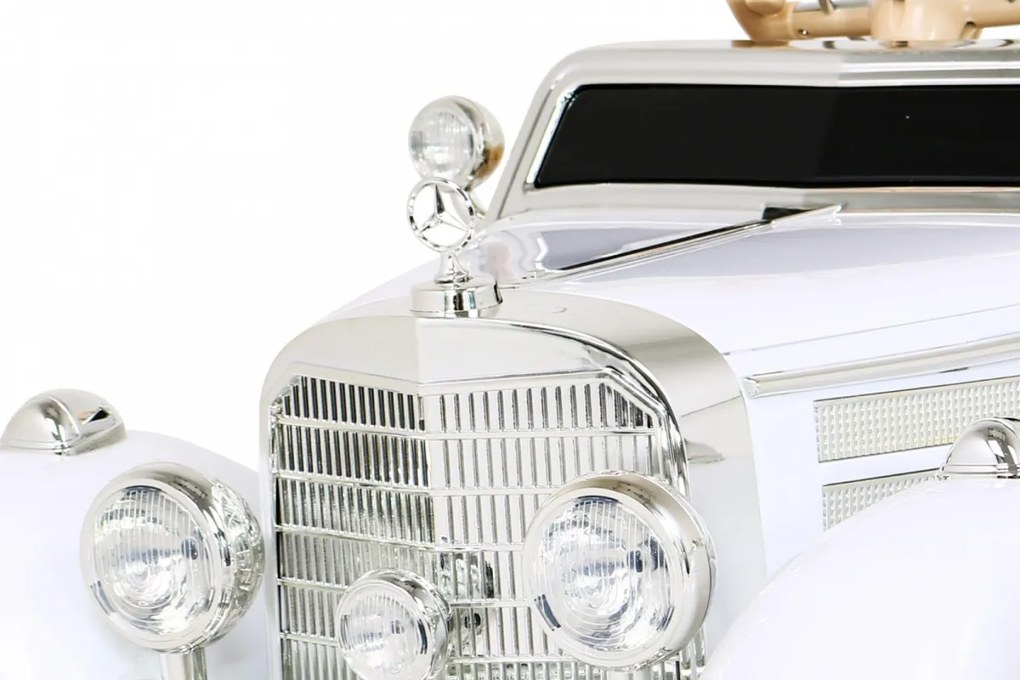 Elektrické autíčko Mercedes Benz Retro Type 540A - biely