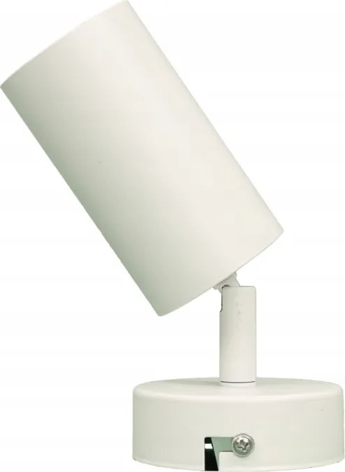 LED halogénová nástenná lampa 1xGU10 biela bodová