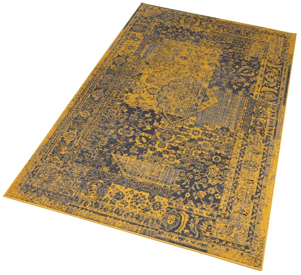 Hanse Home Collection koberce Kusový koberec Celebration 103470 Plume Gold Grey - 160x230 cm