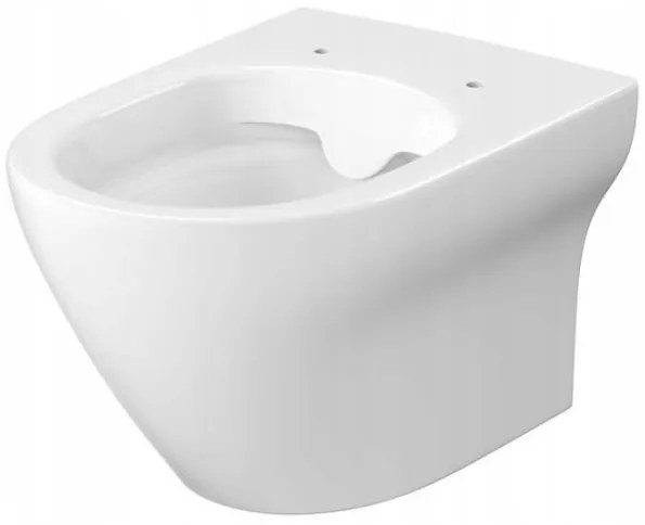 Cersanit Larga Oval CleanOn, závesná wc misa bez sedátka, K120-003