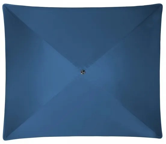 Doppler SUNLINE WATERPROOF 230 x 190 cm – balkónový naklápací slnečník tmavě modrý (kód farby 810), 100 % polyester
