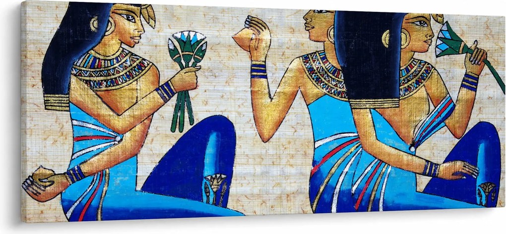 Obraz - Egyptské maľby (120x50 cm)