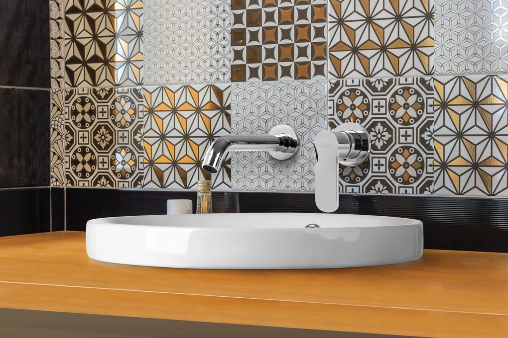 Invena Nike, umývadlo na zapustenie 600x400x180 mm, biela lesklá, INV-CE-28-060-W