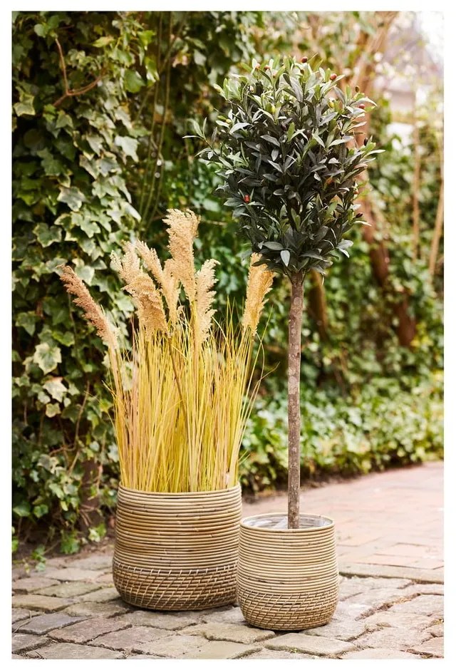 Ratanové košíky v súprave 2 ks ø 39x35 cm Moro – House Nordic