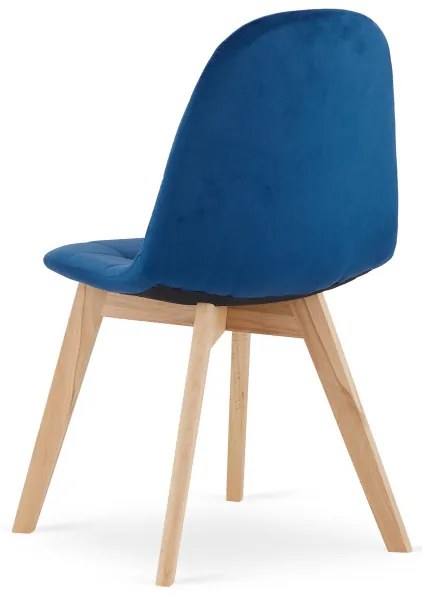 Set dvoch jedálenských stoličiek BORA granátové (2ks)