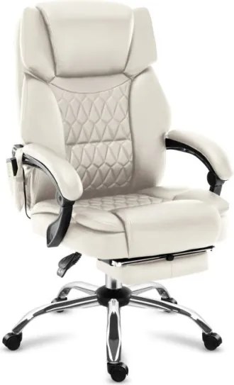 Masážne kancelárske kreslo Boss 6.0 béžové