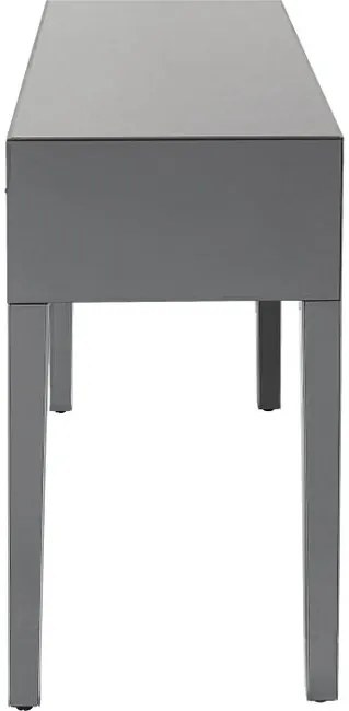 Luxusný toaletný stolík PUSH 100x40x79 cm - sivá