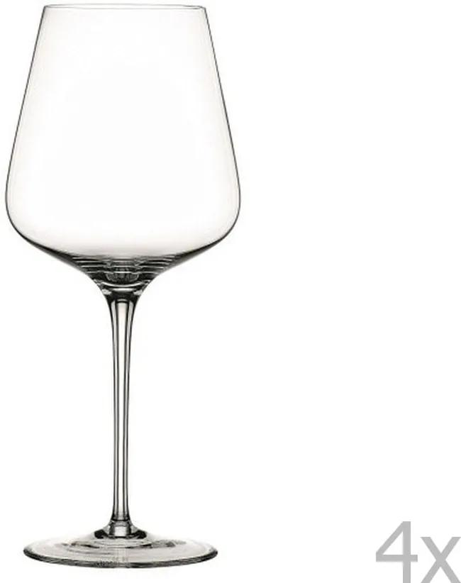 Súprava 4 pohárov na červené víno z krištáľového skla Nachtmann Vinova Magnum, 680 ml