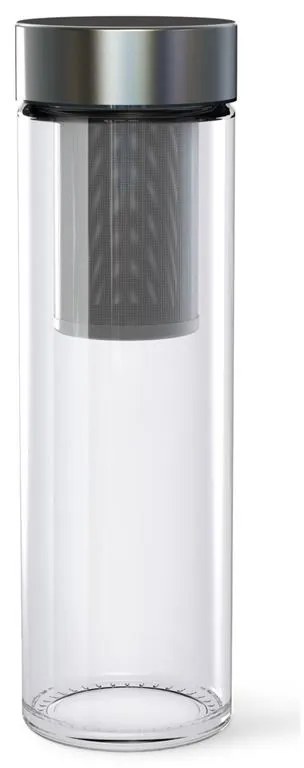 SIMAX PURE AQUA SKLENENÁ FĽAŠA S FILTROM 500ML