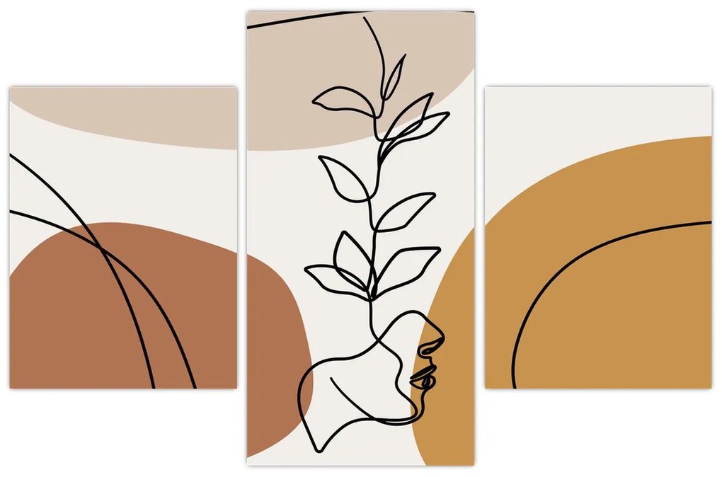Obraz - Boho Shapes (90x60 cm)