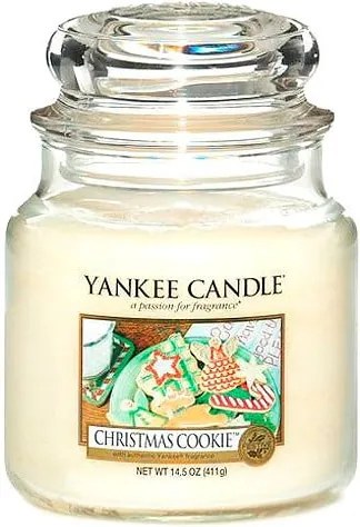 Vonná sviečka Yankee Candle Vianočné pečivo, doba horenia 65 - 90 hodín