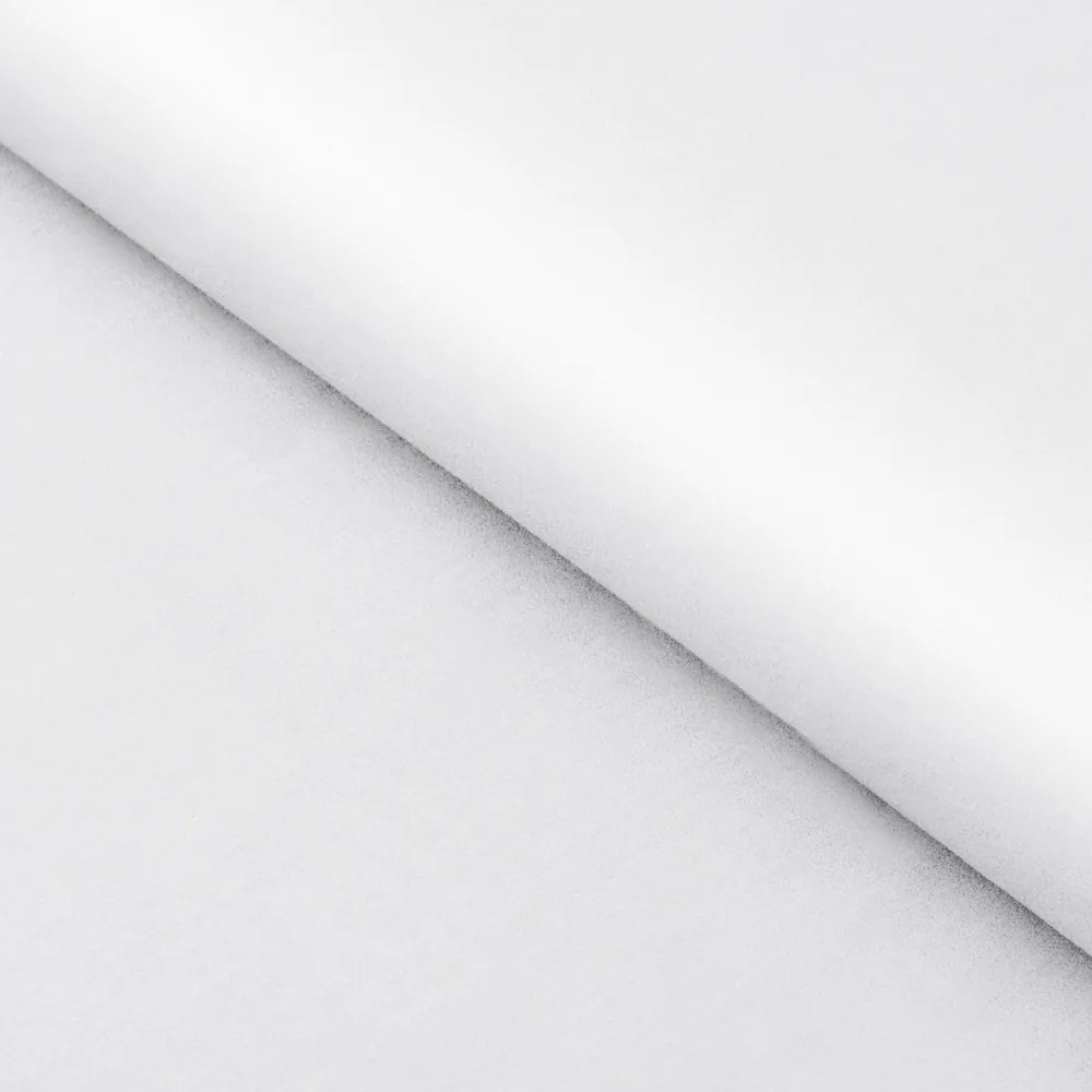 Biante Štvorcový bavlnený saténový obrus ST-001 Biely 60x60 cm