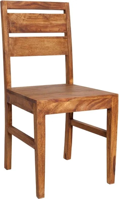 Jedálenský set - stôl z masívu rozkladací Las Palmas 120-200cm + 4 stoličky Las Palmas