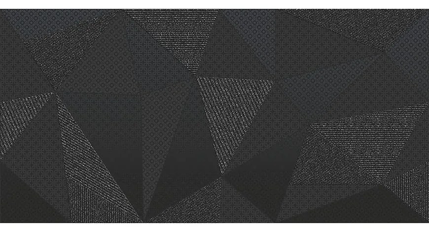 Dekor Alesia čierna rekt. 30/60