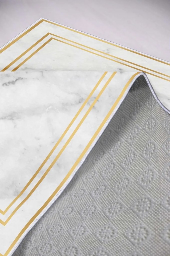 Koberec Kendra 50x80 cm biely